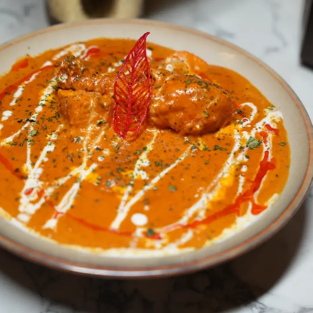 butter chicken served at punjabland brampton