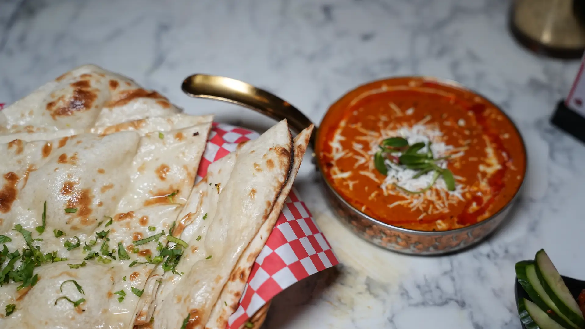 tandoori roti served at PunjabLand Brampton