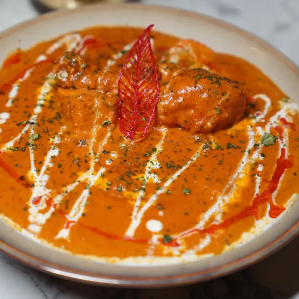 butter chicken served at punjabland brampton